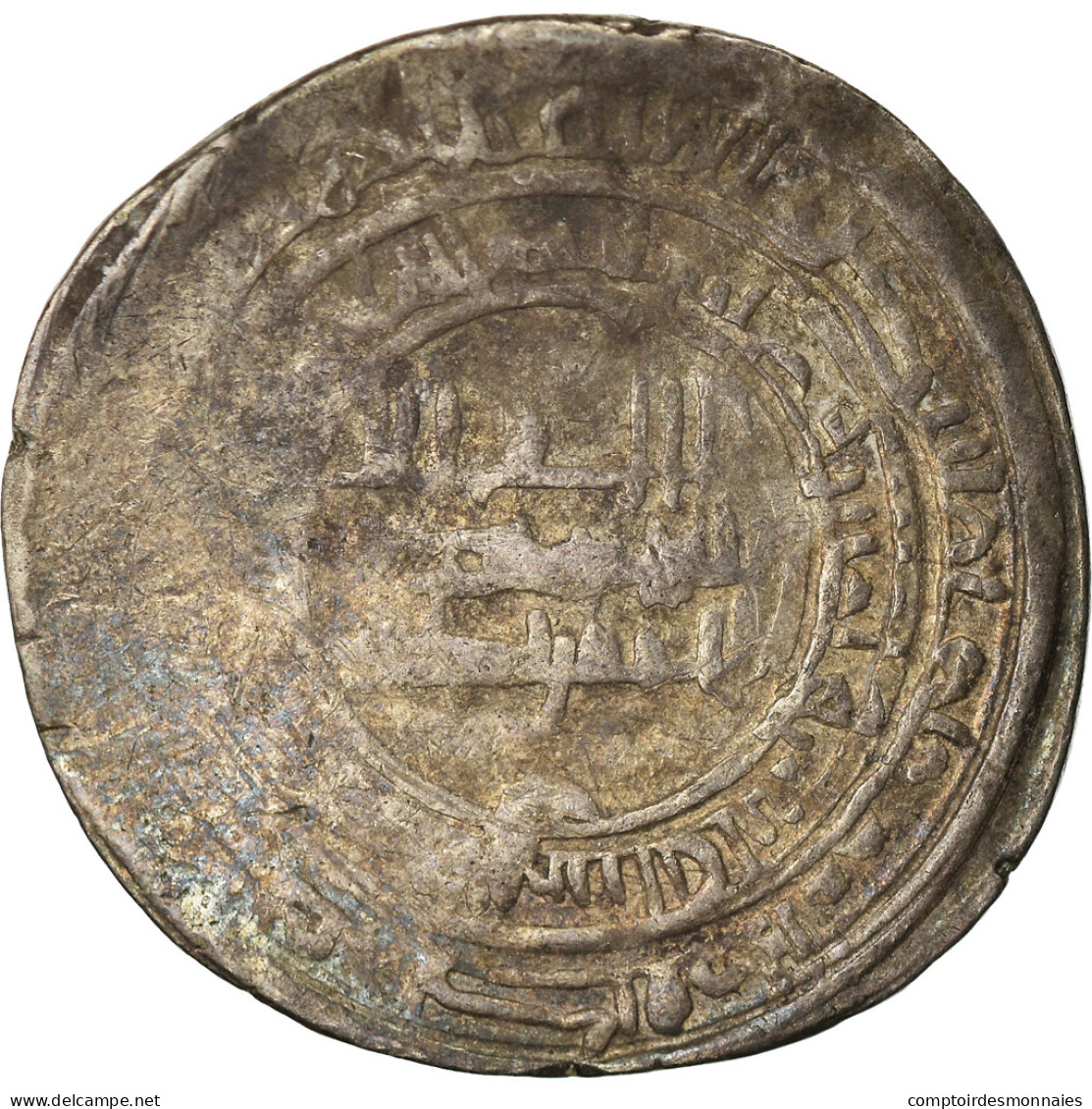 Monnaie, Abbasid Caliphate, Al-Mu'tadid, Dirham, AH 282 (893/894), Nasibin, TB+ - Islamiche