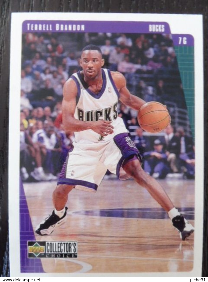 NBA - UPPER DECK 1997 - BUCKS - TERRELL BRANDON - 1990-1999