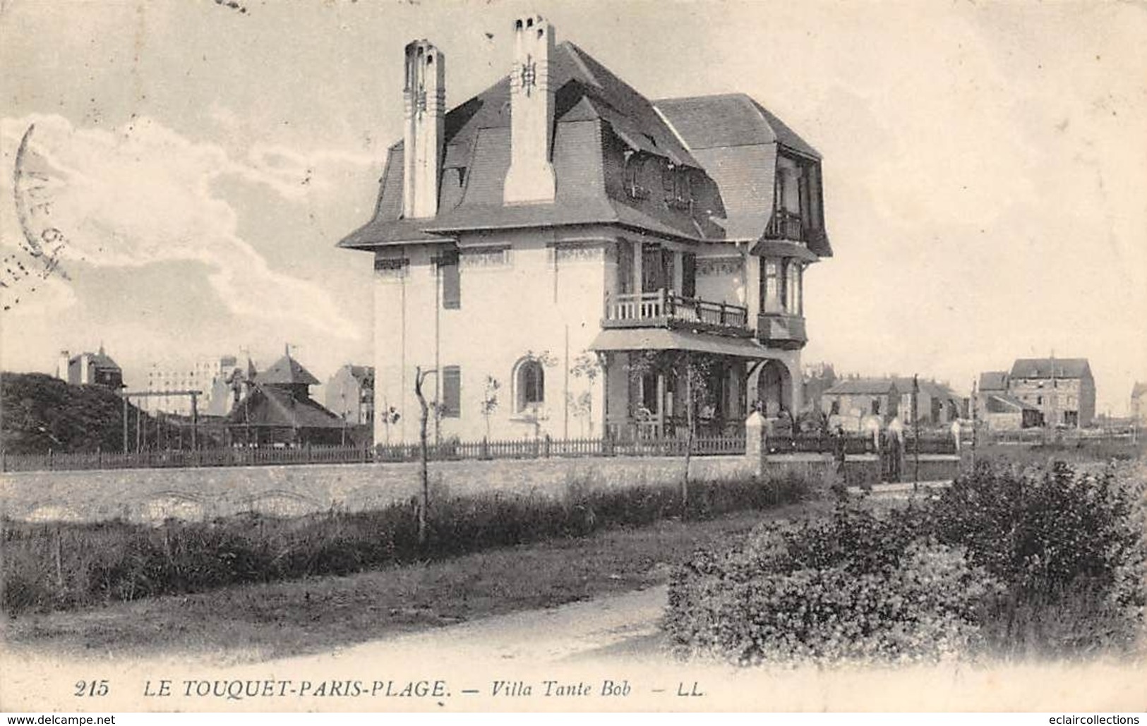 Le Touquet . Paris-Plage   62       Villa Tante Bob     .     (voir Scan) - Le Touquet