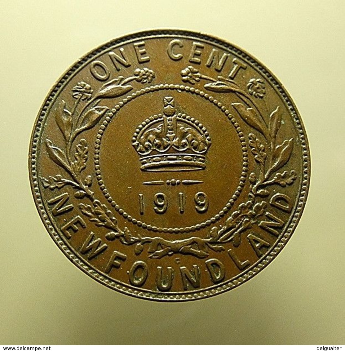 Newfoundland 1 Cent 1919 C - Canada