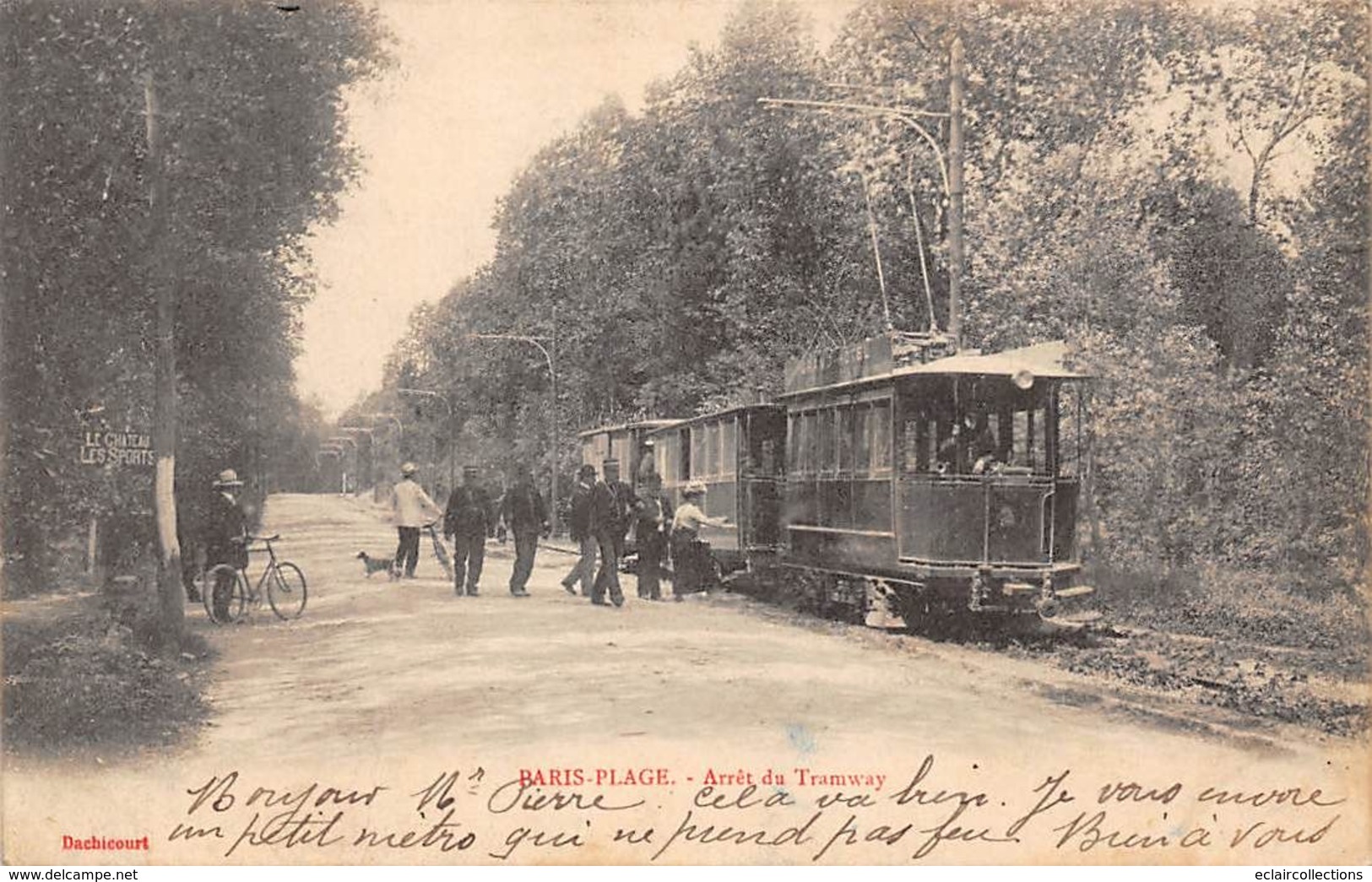 Le Touquet . Paris-Plage   62      Arrêt Du  Tramway       2        .     (voir Scan) - Le Touquet