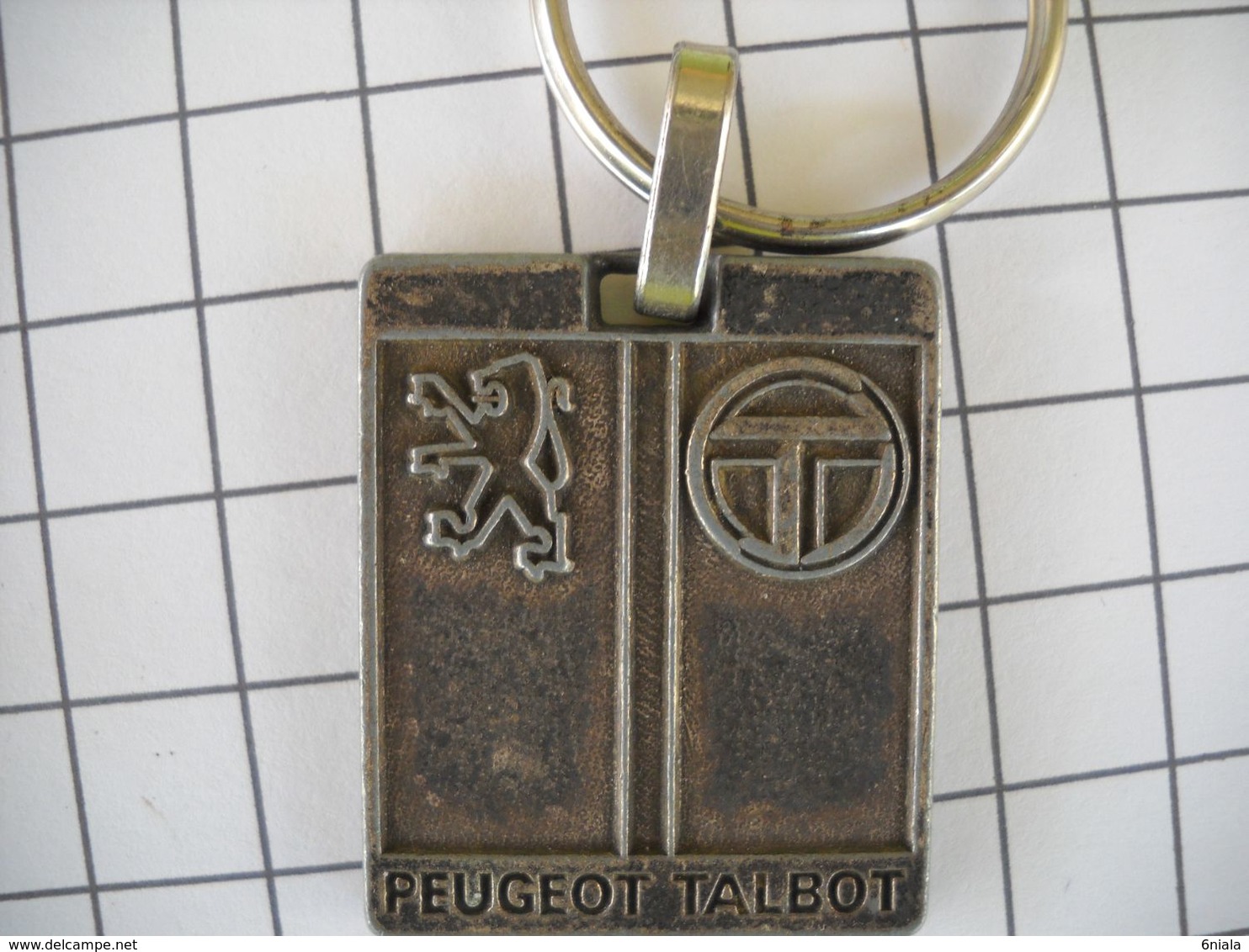 1149 Porte Clefs SIAL PEUGEOT TALBOT Toulouse 31 105 Av Etats Unis, Av Didier Daurat,  Rue Vauquelin Mirail Simca - Key-rings