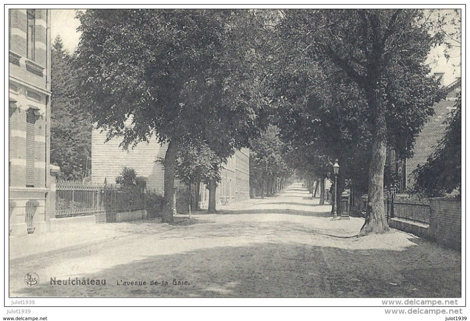 NEUFCHATEAU ..-- Avenue De La GARE . 31. 01.1919 . MILITARIA Vers FRANCE !!! . Voir Verso . - Neufchâteau