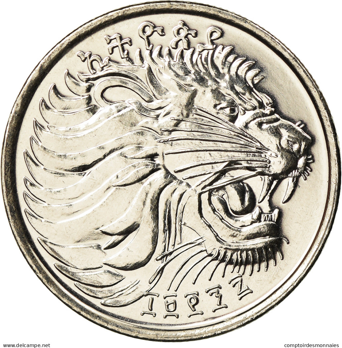 Monnaie, Éthiopie, 25 Cents, 2005, Royal Canadian Mint, SPL+, Copper-Nickel - Ethiopië