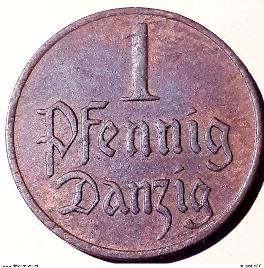 DANZIG / SCHAARS1 PFENNIG 1923 KM 3 In PERFECTE STAAT - Poland