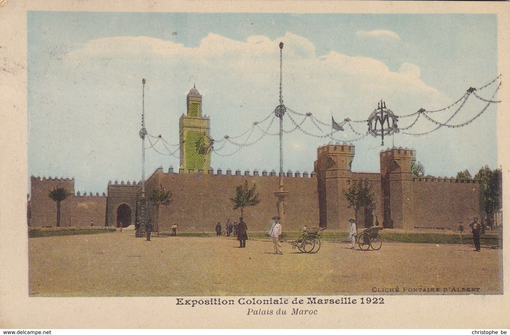 Marseille, Exposition Coloniale 1922, Palais Du Maroc (pk69780) - Electrical Trade Shows And Other