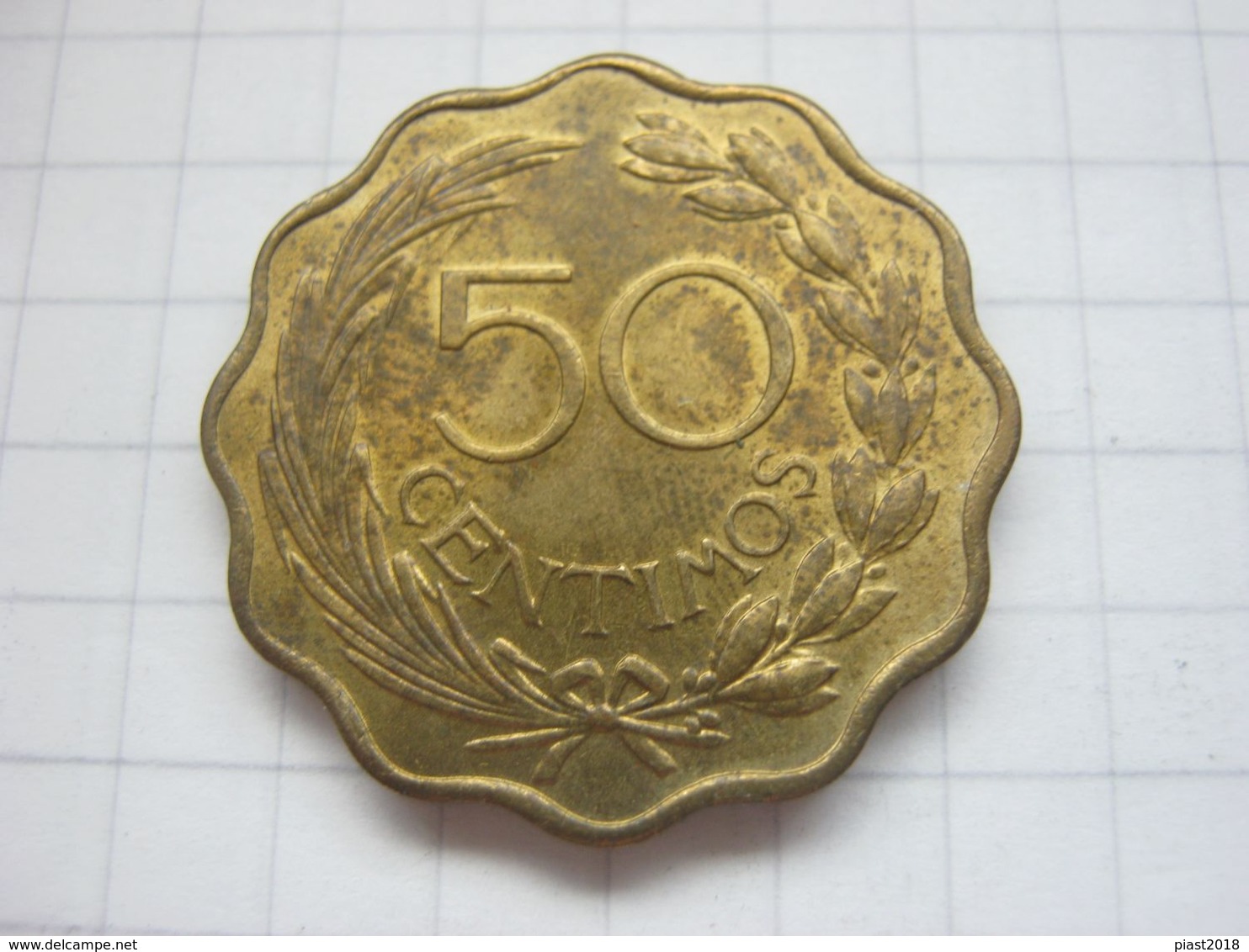 Paraguay , 50 Centimos 1953 - Paraguay