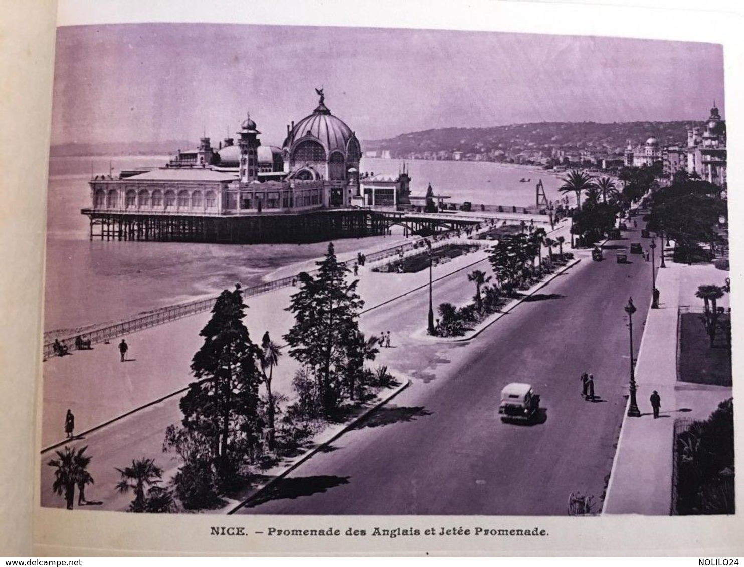 Plan Et Ancien Carnet 24 Photos, La Côte D'Azur De Toulon à Menton + Plan De Nice, 06, Publication Galeries Lafayettes - Reiseprospekte