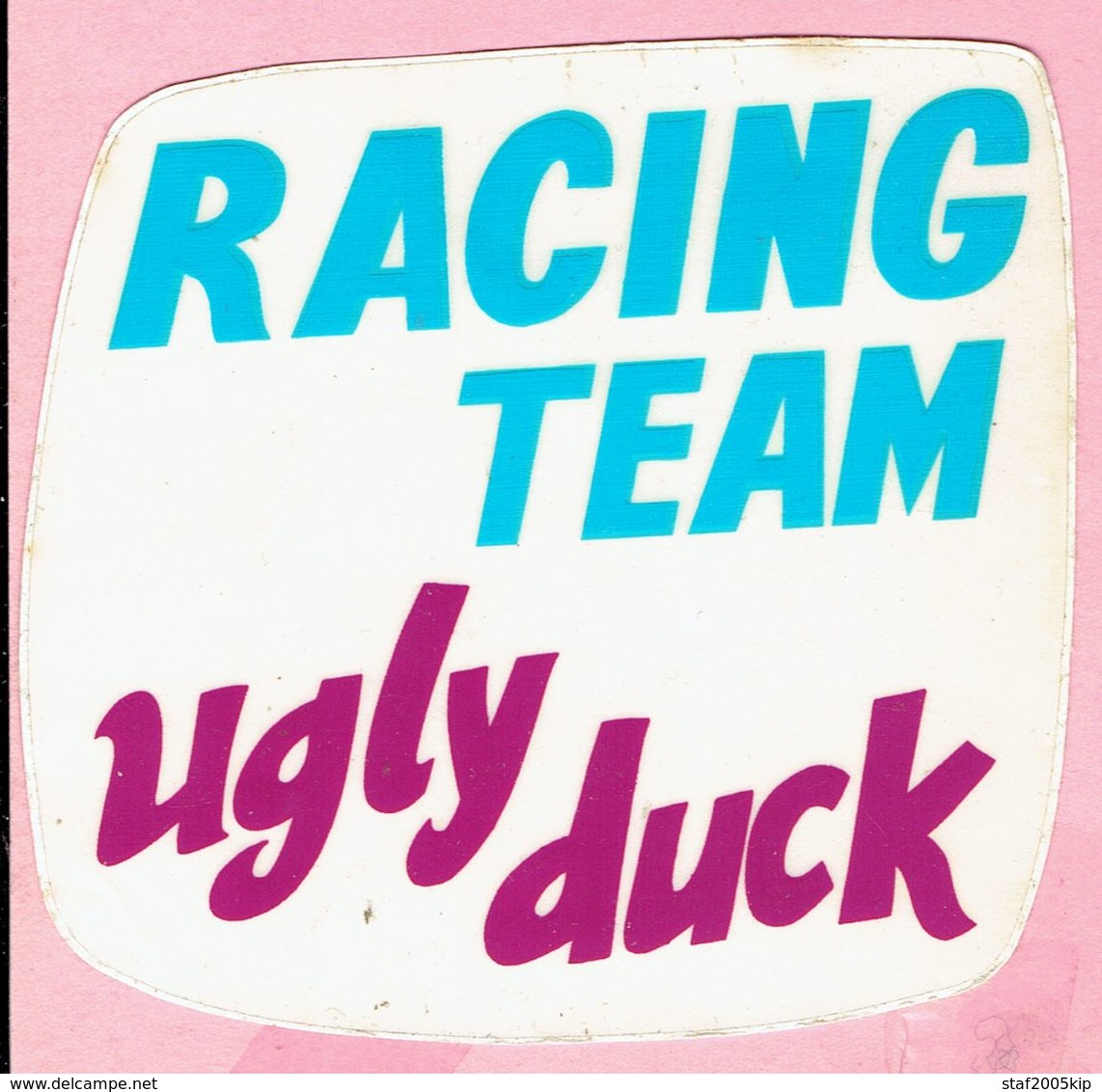 Sticker - RACING TEAM - Ugly Duck - Stickers