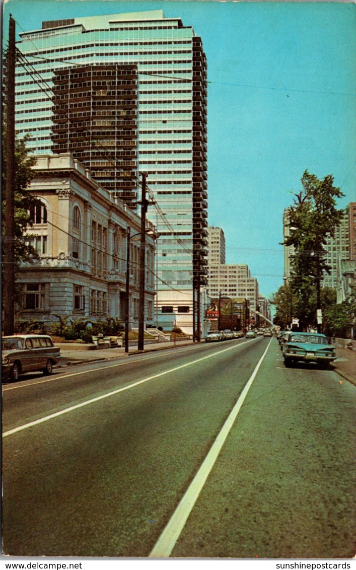 Kentucky Louisville 4th Street Looking North Towards Broadway - Louisville