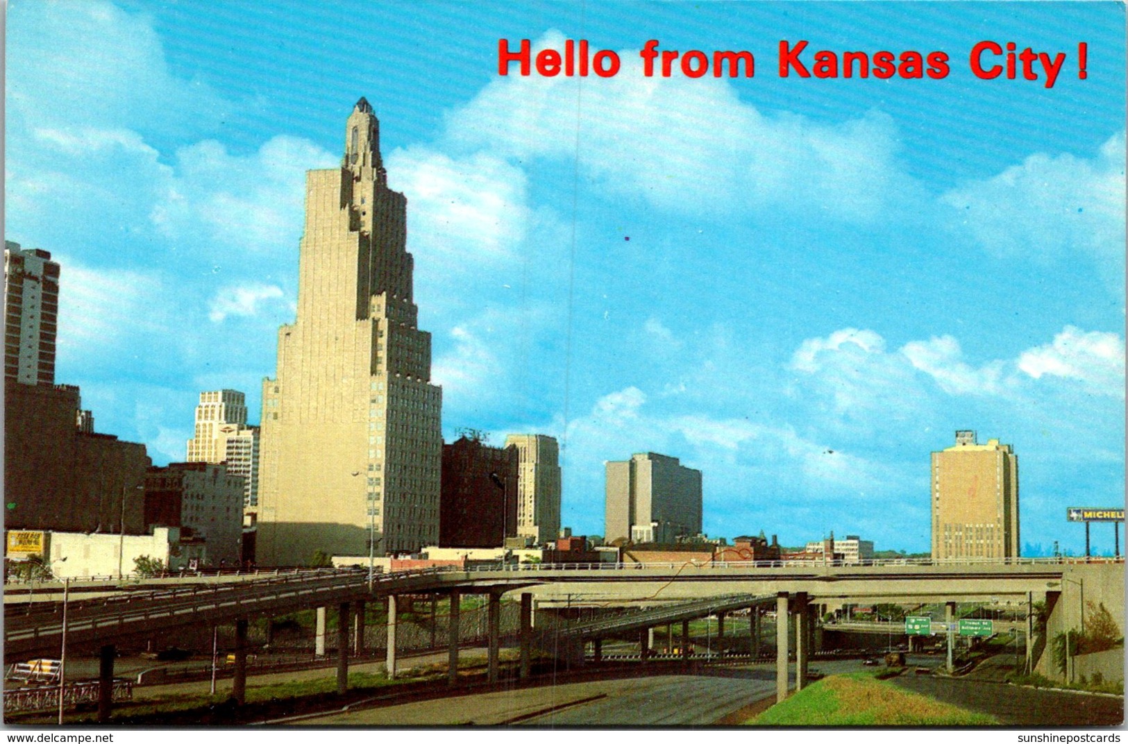 Missouri Kansas City Skyline Showing Kansas City Power And Light Company Building - Kansas City – Missouri