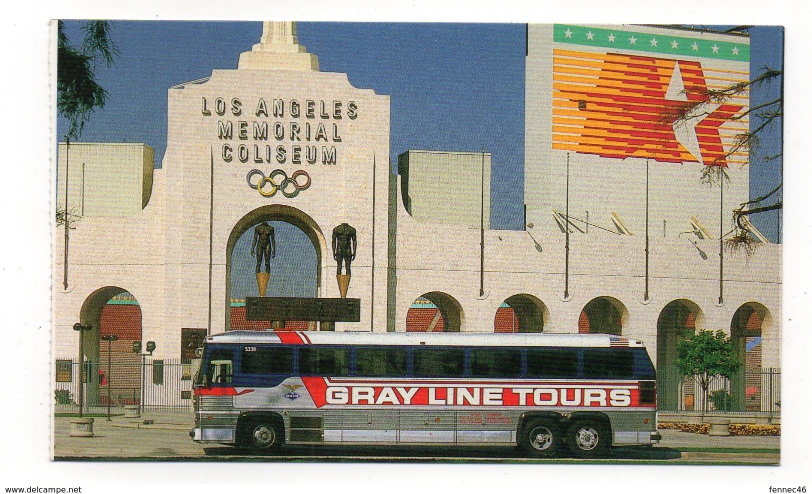 USA - The LOS ANGELES COLISEUM - Car (H69) - Los Angeles