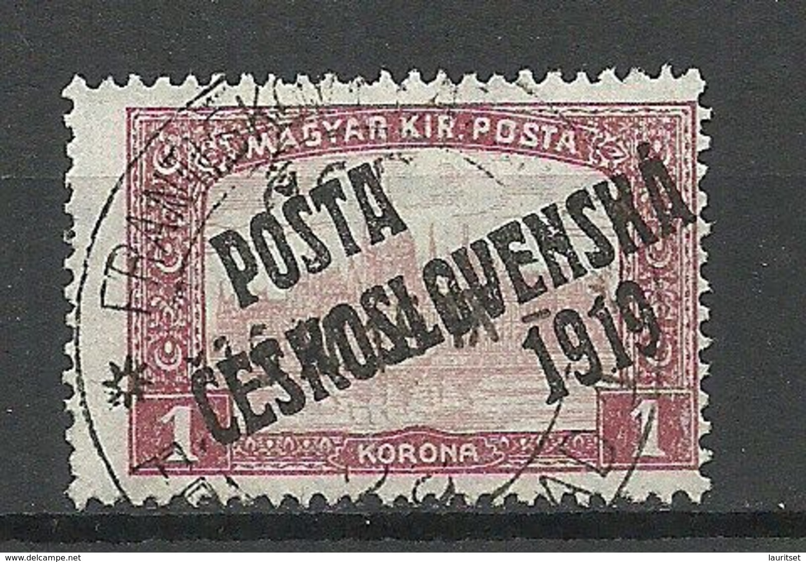 TSCHECHOSLOWAKEI Czechoslovakia 1919 Michel 133 O - Gebraucht