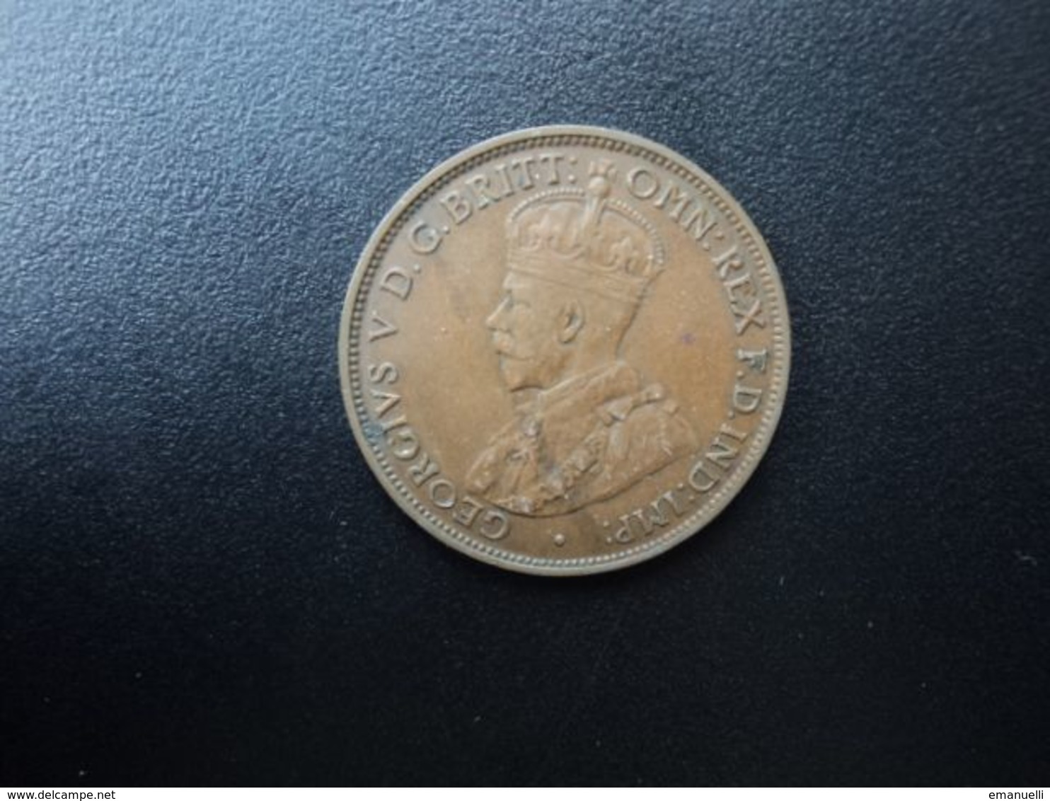 AUSTRALIE * : 1/2 PENNY    1913 (L)    KM 22      TTB+ - ½ Penny