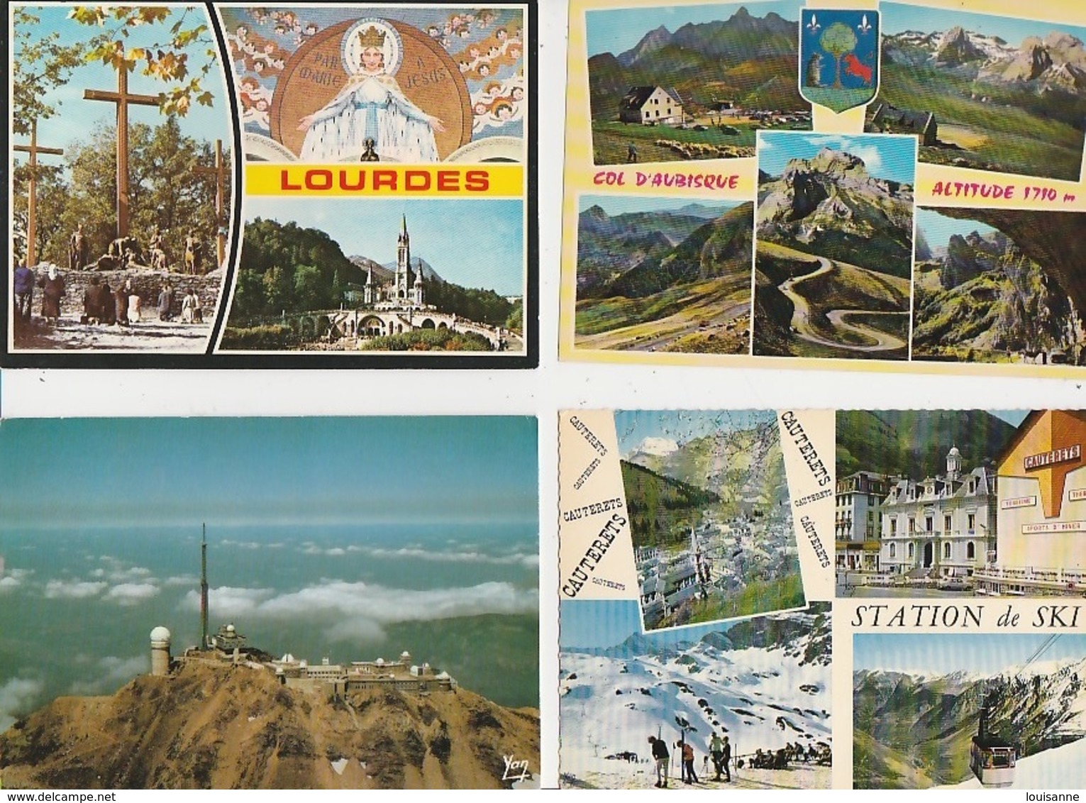 400. CPM  DU 65 (  HAUTES  PYRÉNÉES ) - ( 20/ 6/ 51 )  À. 16 € ,50  +  8€ 95  DE  PORT   ( Pour La France  ) - 100 - 499 Postales