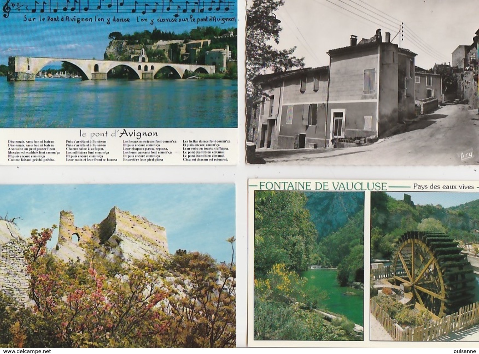 400  CPM  DU 84 ( VAUCLUSE ) - (20 / 6 / 52 )  )  À. 16€ ,50 +  8 € ,95  DE  PORT  ( POUR LA FRANCE ) - 100 - 499 Postkaarten