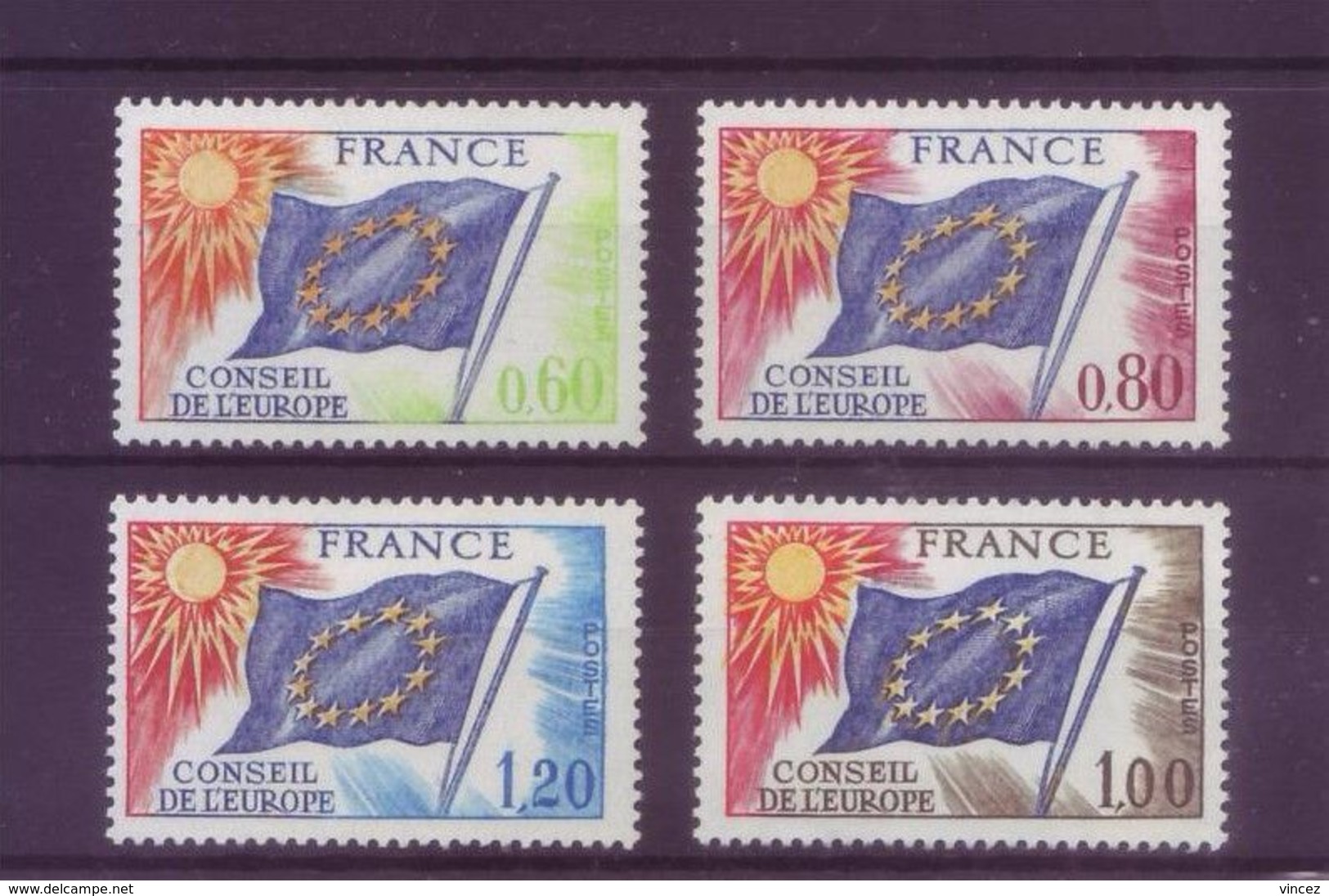 Francia 1975 - Consiglio Di Stato, 4v MNH** Integri - Nuovi