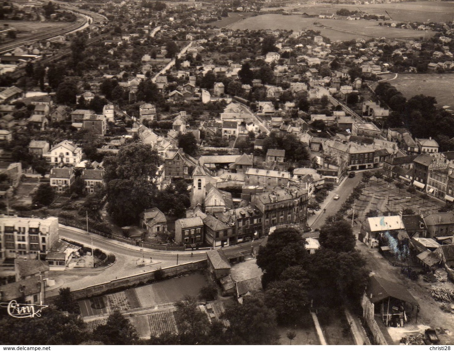 DPT 93 SEVRAN Vue Générale Aérienne - Sevran