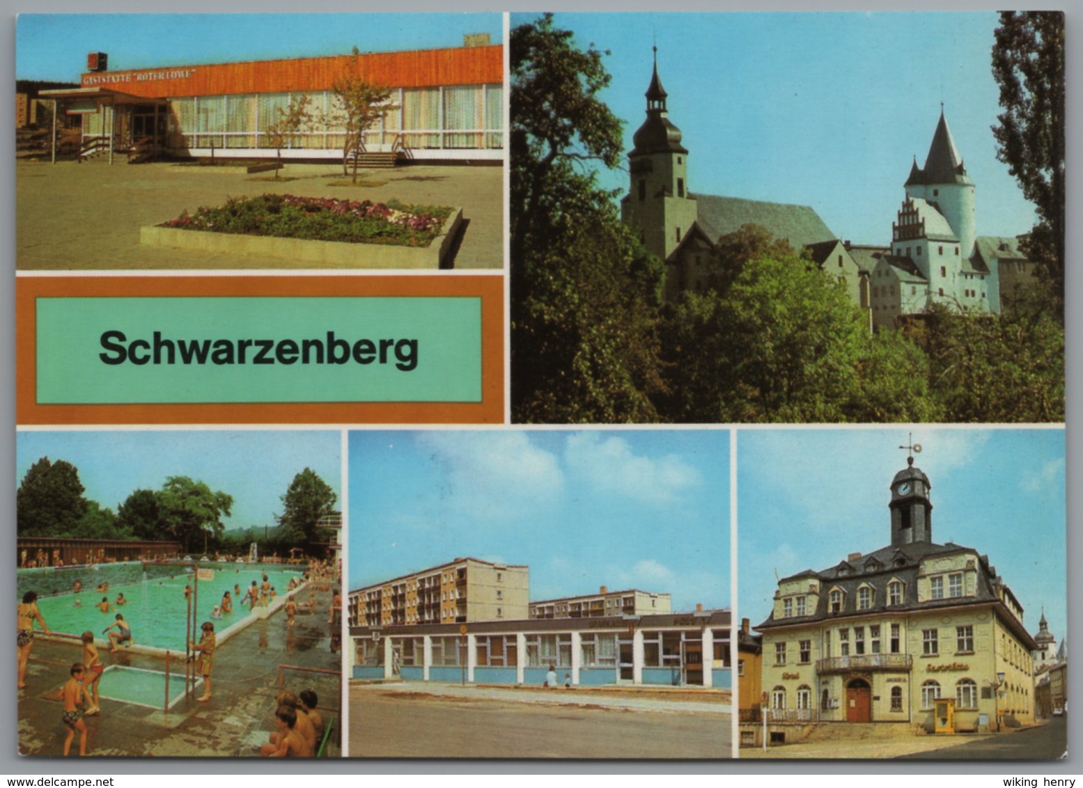 Schwarzenberg - Mehrbildkarte 2 - Schwarzenberg (Erzgeb.)