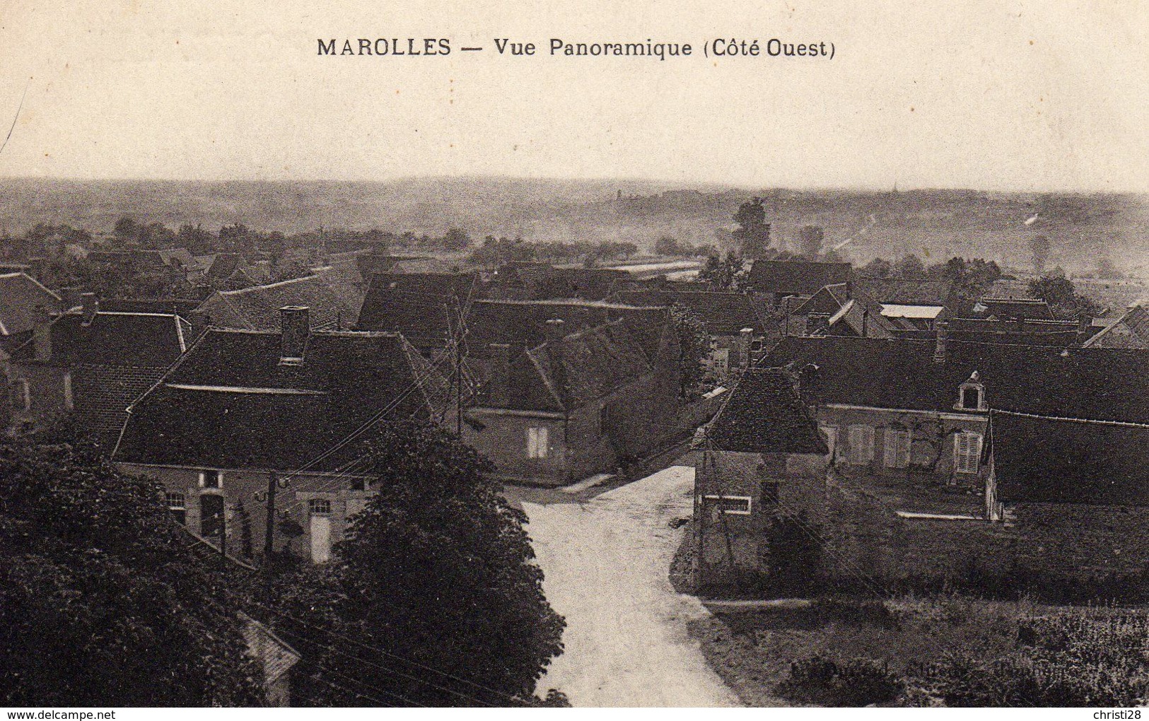DPT 94 MAROLLES Vue Panoramique (côté Ouest) - Marolles En Brie