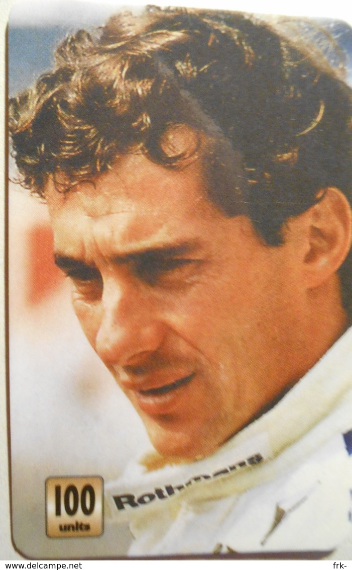 Carta Telefonica Ayrton Senna - Deportes