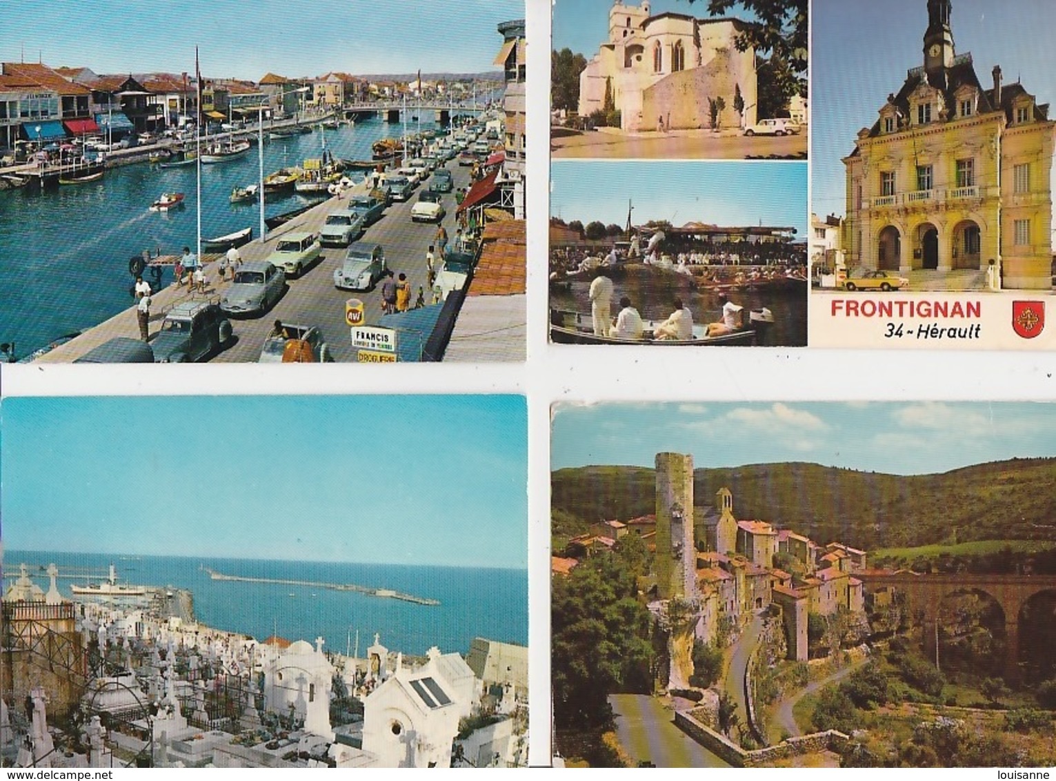 400. CPM  DU 34  (  HERAULT )- ( 20 / 8 / 58 )  À. 16€ ,50  + PORT  ( 8€ ,95 Pour La France ) - 100 - 499 Postcards