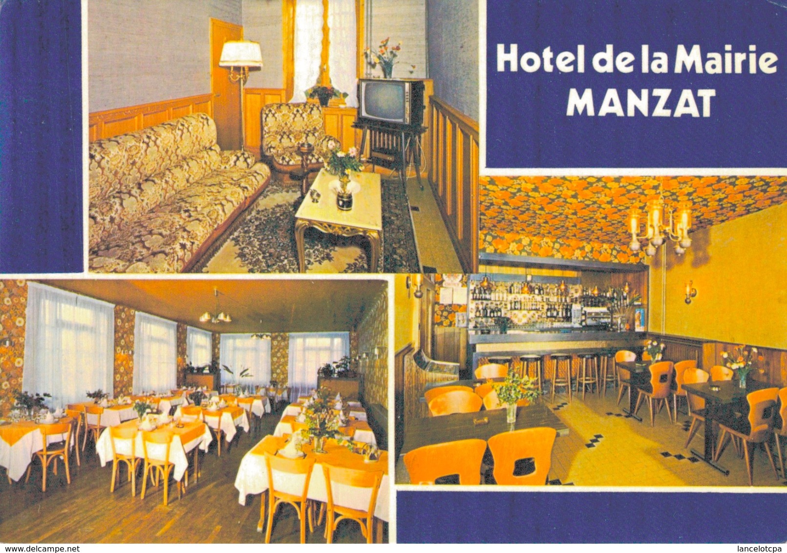 63 - MANZAT / HOTEL DE LA MAIRIE - CHAPUT - Manzat