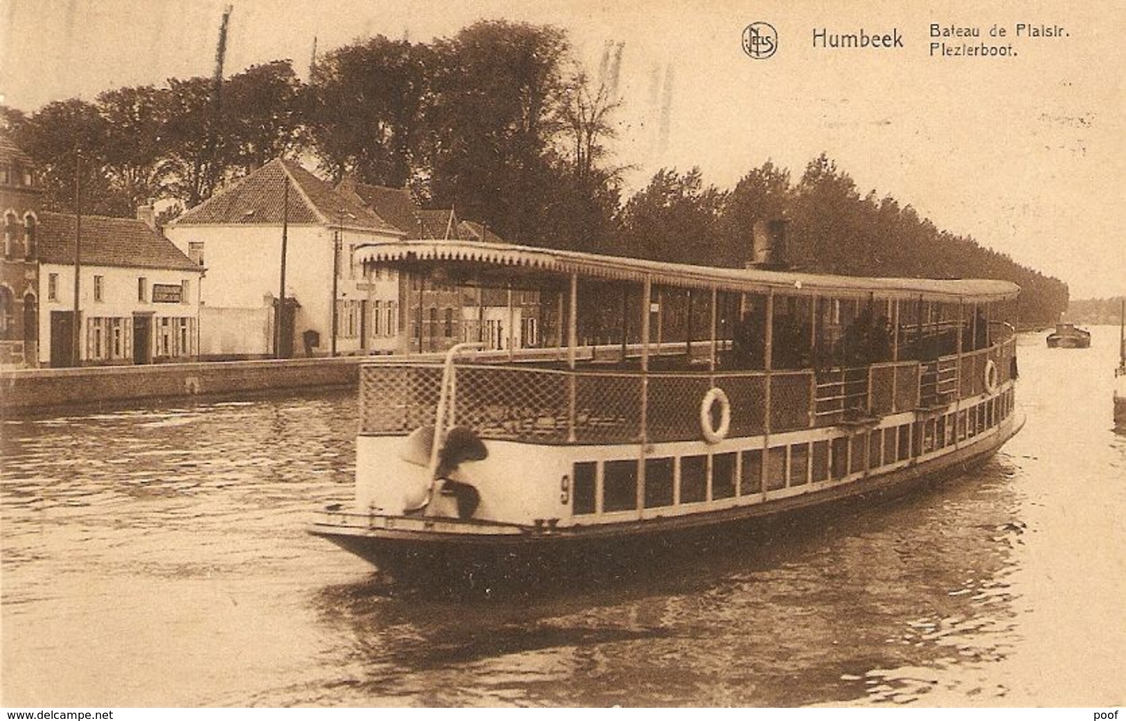 Humbeek : Bateau De Plaisir / Plezierboot - Grimbergen