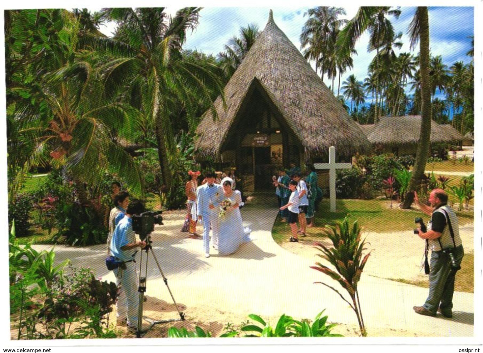 Moorea Island:A Wedding Of Young Japanese In Moorea - Oceanië