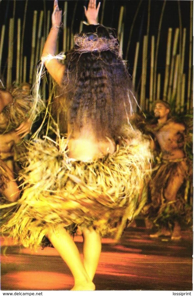 Marquesas Islands, Motion Of Pa'oti (tamure) Of A Tahitian Dance During Heiva - Ozeanien