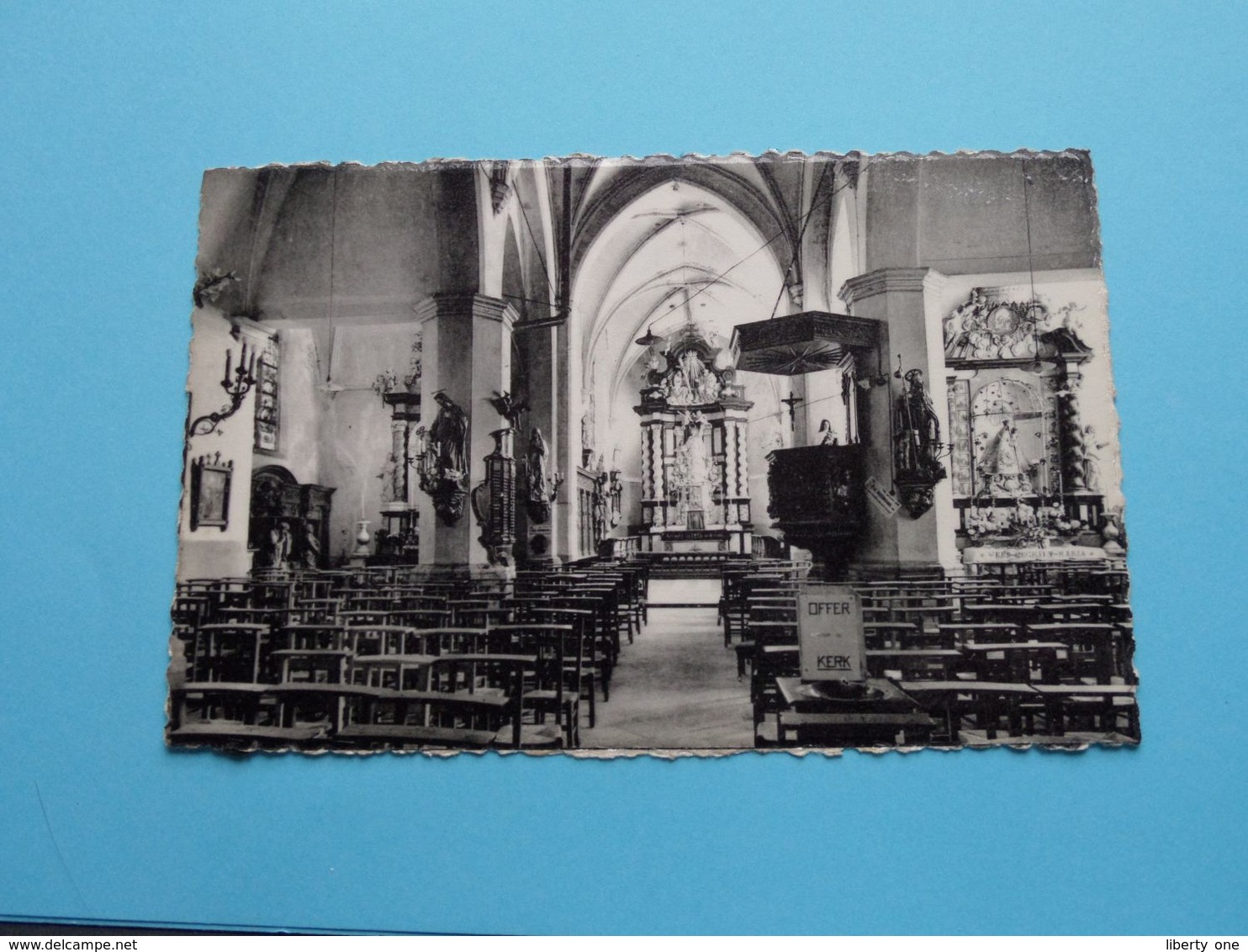 Binnenzicht Kerk H. JACOBUS ( Uitg. Mw Jacobs ) Anno 19?? ( Zie / Voir Photo > Detail ) ! - Borsbeek