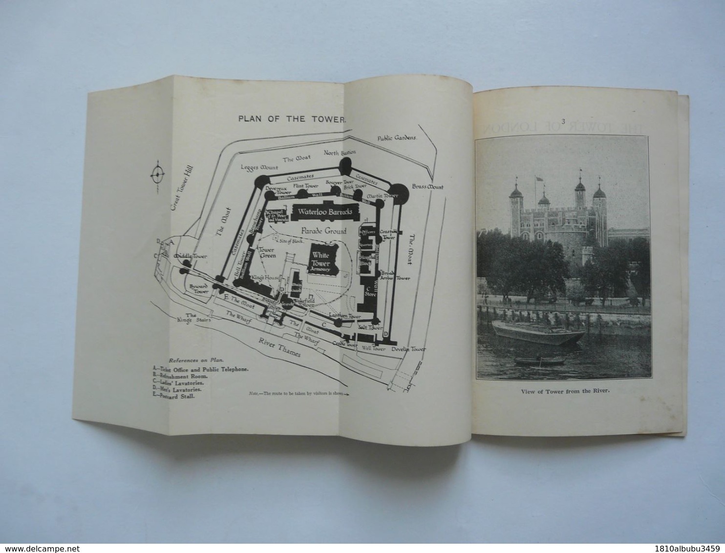 AUTHORISED GUIDE TO THE TOWER OF LONDON 1933 - Culture