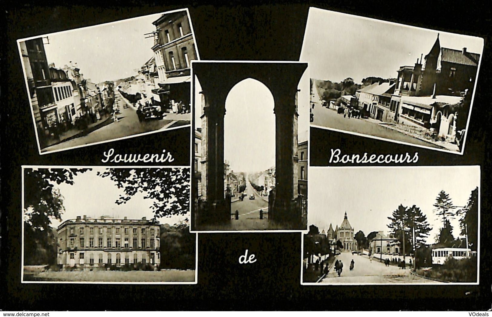 028 175 - CPSM - Belgique - Souvenir De Bonsecours - Péruwelz