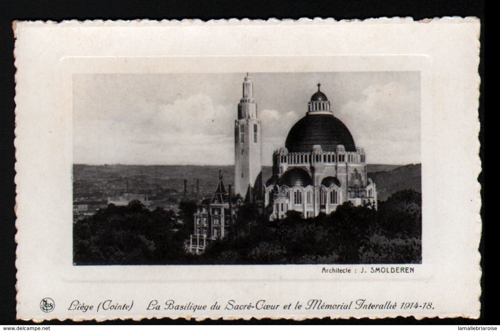 Liege, (Cointe), La Basilique Du Sacré-Coeur Et Le Memorial Interallié 1914-18 - Liege