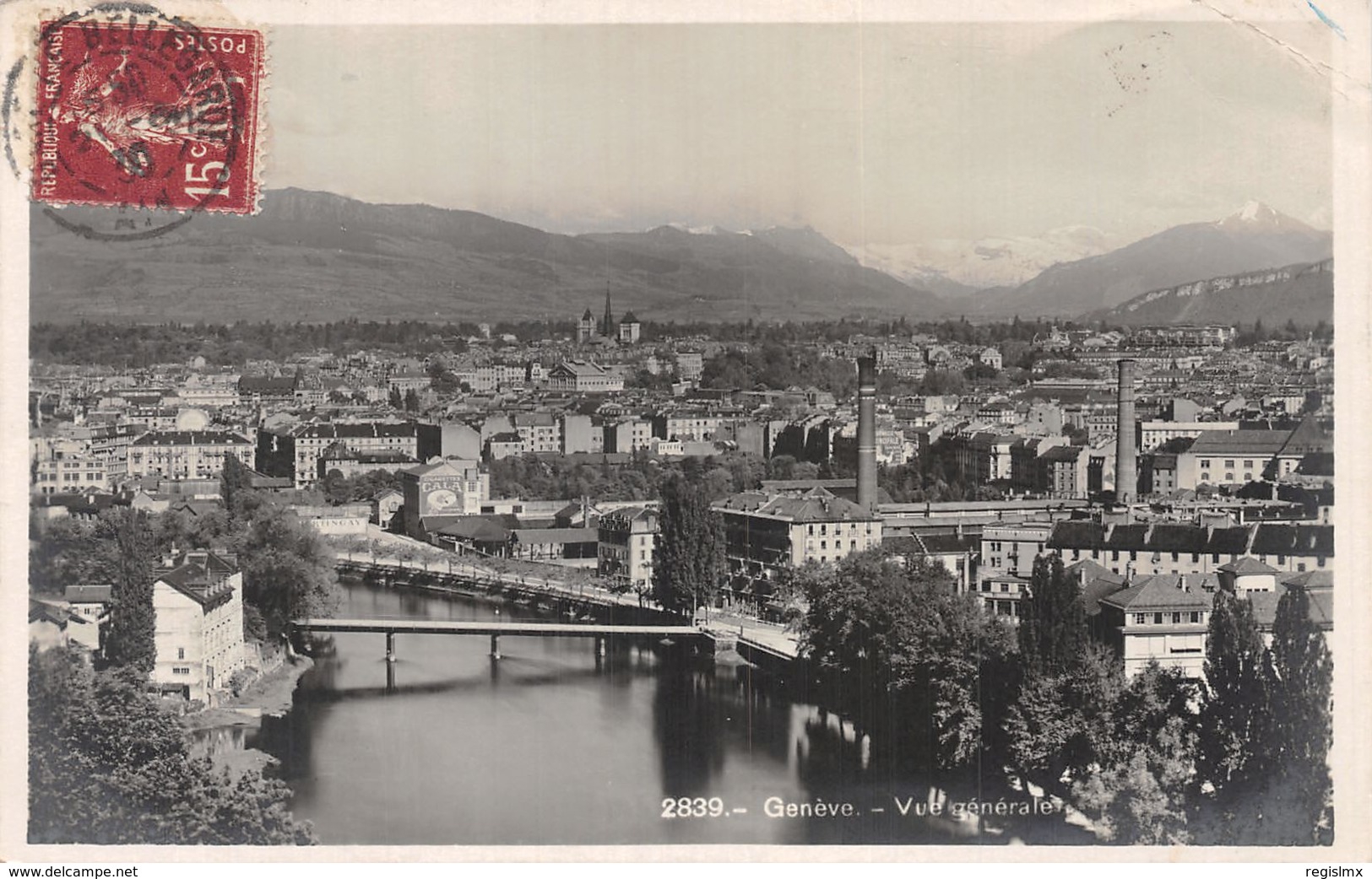 ET-SUISSE GENEVE TIMBRE POSTE-N°2244-C/0287 - Genève