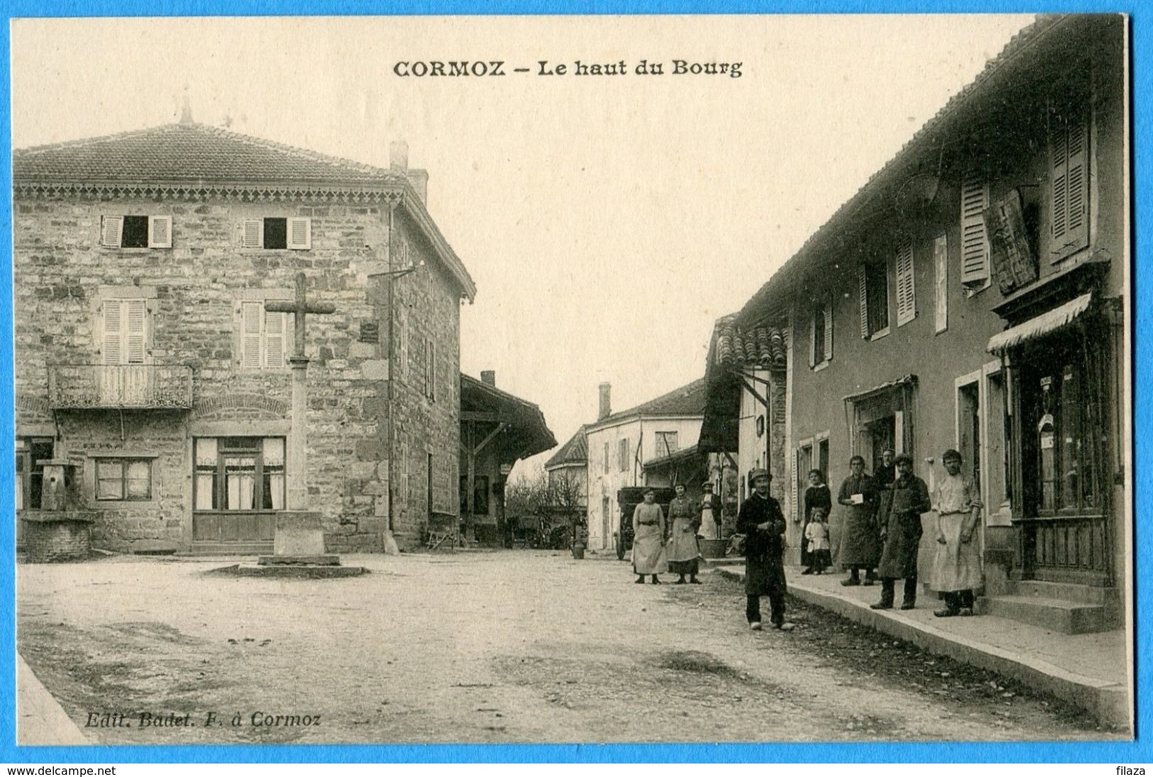 01 - Ain - Cormoz – Le Haut Du Bourg  (N0238) - Autres & Non Classés