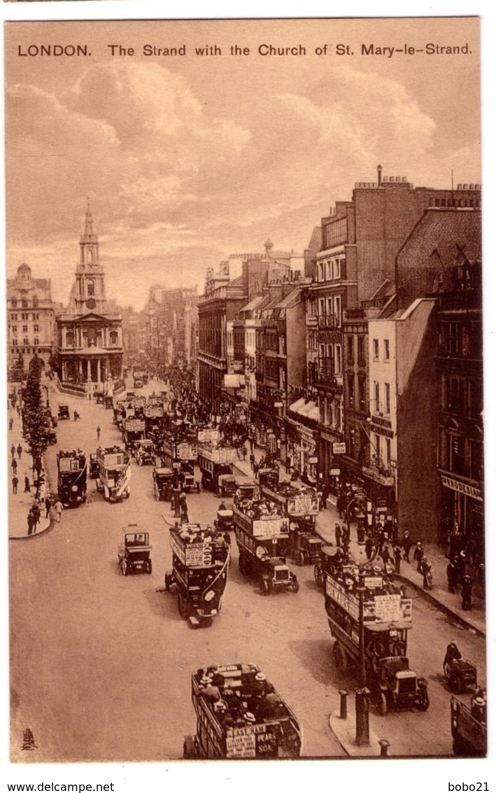 7217 - London ( R.U. ) - The Strand And The Church Of St Mary Le Strand - Raphael Tuck And Son' - - Westminster Abbey