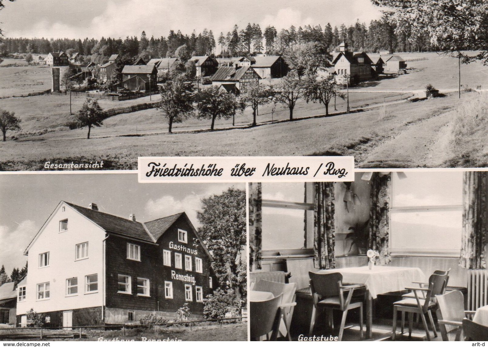 DC2331 - Friedrichshöhe üner Neuhaus Gaszhaus Rennsteig - Neuhaus