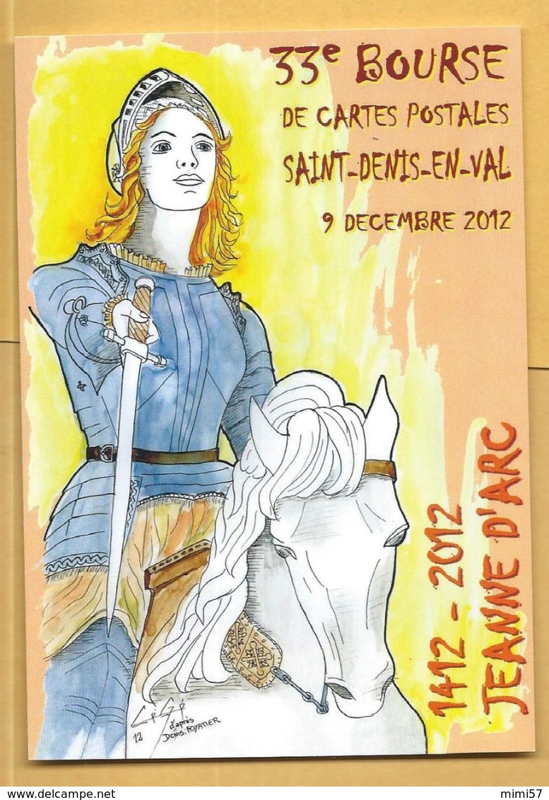 C.P.M.Jeanne D'Arc - Saint-Denis-en-Val - Femmes Célèbres