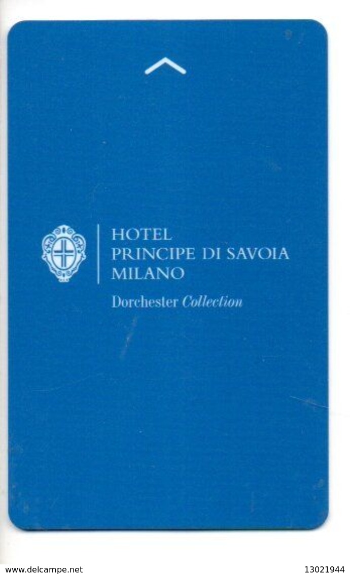 ITALIA KEY HOTEL   Hotel Principe Di Savoia Milano - Hotel Keycards