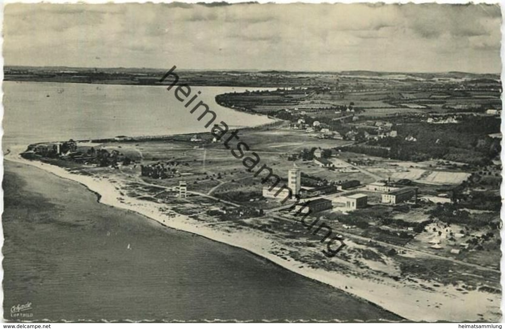 Ostseebad Pelzerhaken - Fliegeraufnahme - Cramers Kunstanstalt Dortmund Gel. 1961 - Neustadt (Holstein)