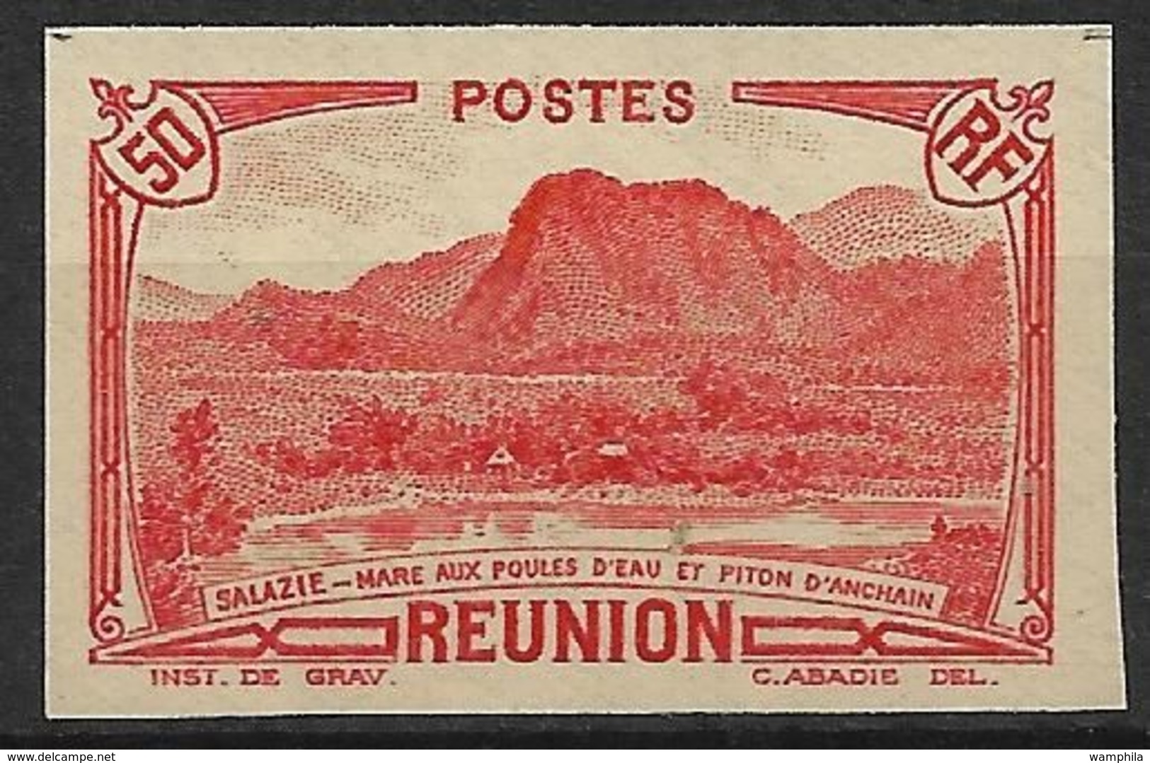 Réunion N°136 **non Dentelé Cote 143€ - Sonstige & Ohne Zuordnung