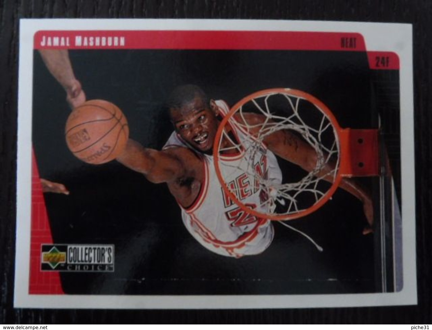 NBA - UPPER DECK 1997 - HEAT - JAMAL MASHBURN - 1990-1999