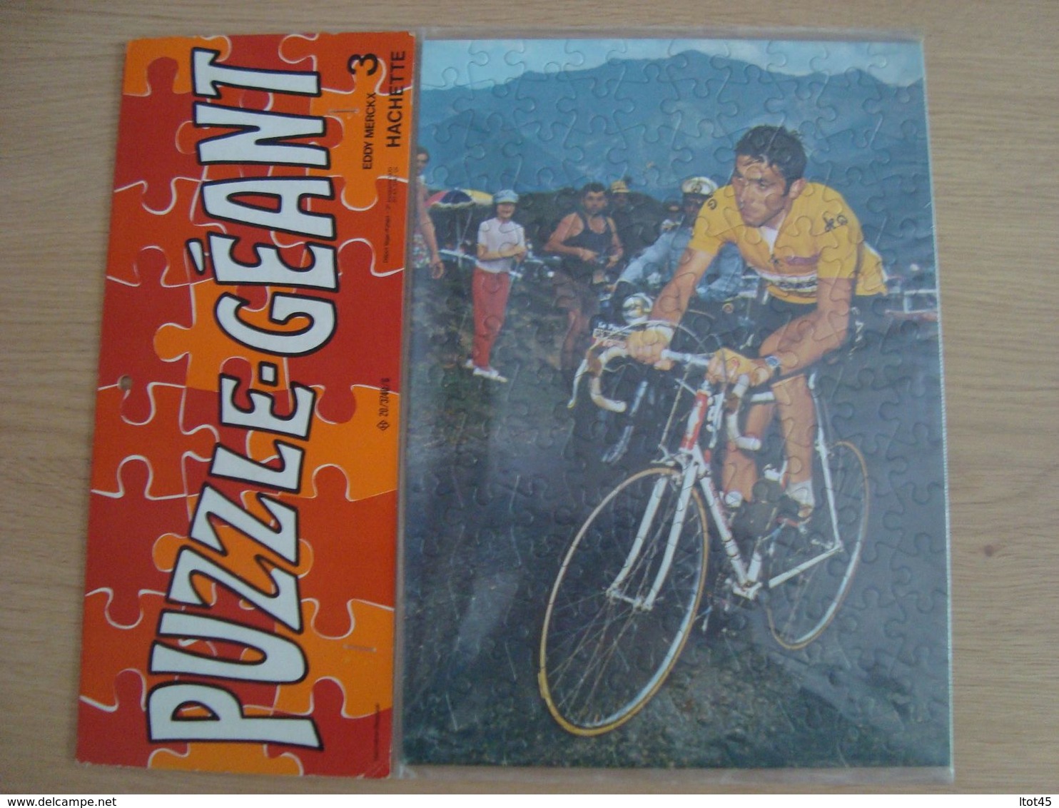 PUZZLE EDDY MERCKX EDITION HACHETTE 1970 SOUS BLISTER - Puzzles