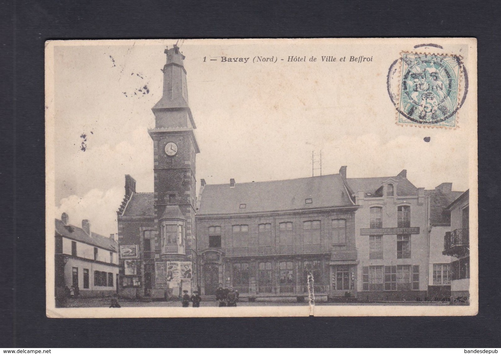 Bavay Hotel De Ville Et Beffroi ( En L'état Ref 42008) - Bavay