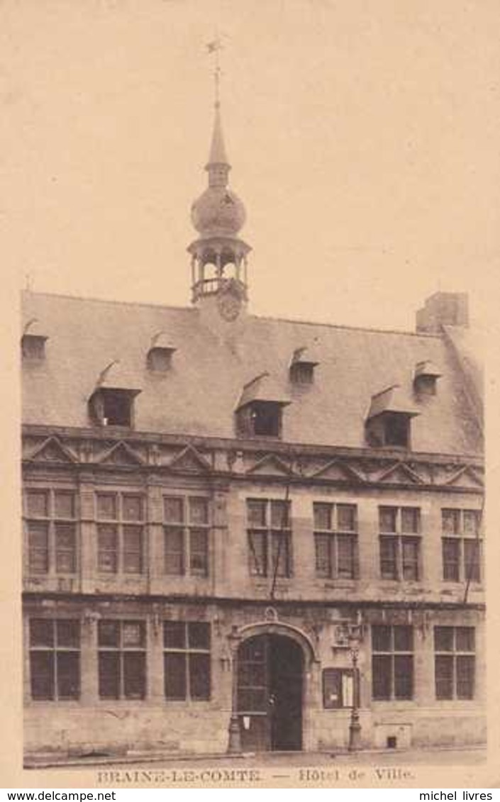 Braine-le-Comte - Hôtel De Ville - Circulé En 1957 - TBE - Braine-le-Comte