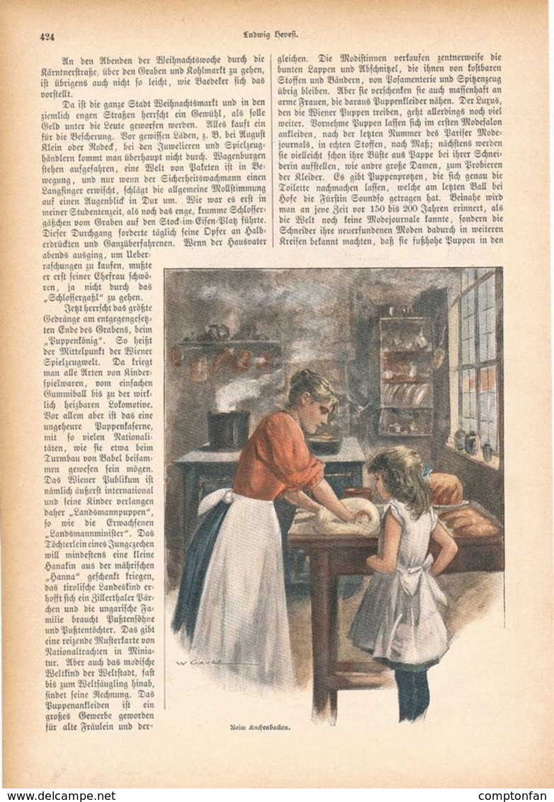 A102 037 - Weihnachten In Wien Artikel Mit 7 Bildern Von 1894 !! - Sonstige & Ohne Zuordnung