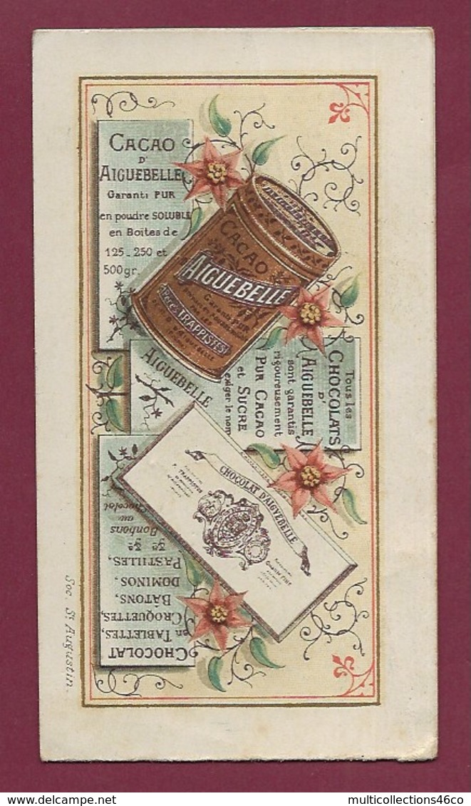 050620 - CALENDRIER PETIT FORMAT 1899 CHOCOLAT D'AIGUEBELLE PP TRAPPISTES Monastère - Petit Format : ...-1900