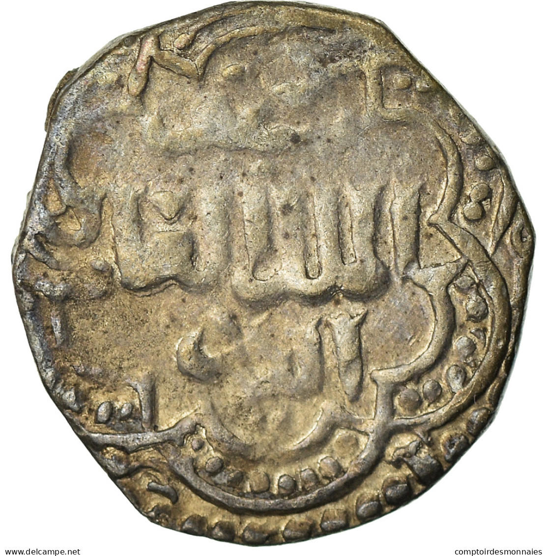 Monnaie, Ayyubids, Al-'Adil, 1/2 Dirham, Dimashq, TB+, Argent - Islamitisch
