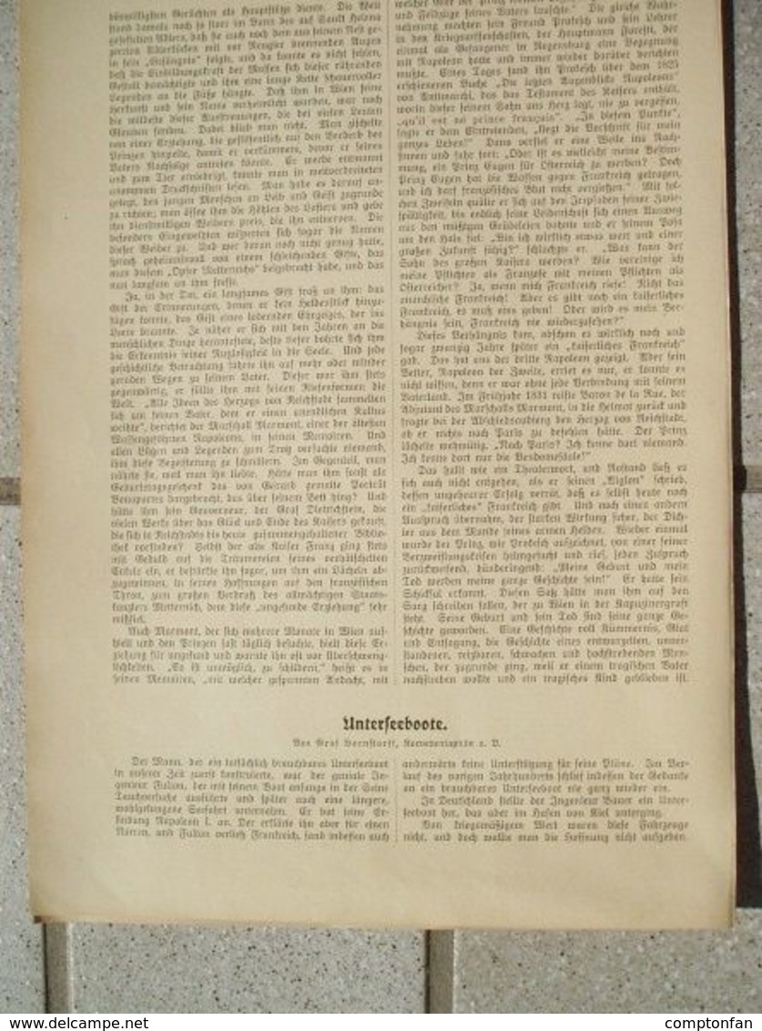 A102 074 Unterseeboote Vulkan Werft Bremen Artikel Mit 10 Bildern Von 1911 !! - Bateaux